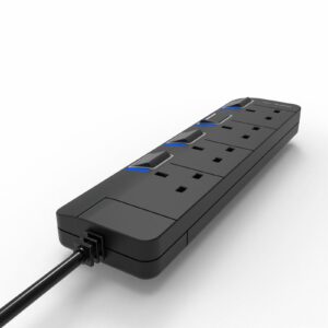 Extension Cord 2M Lead 4 Way Plug