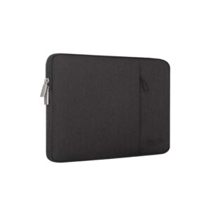 Laptop case with zipper pocket
