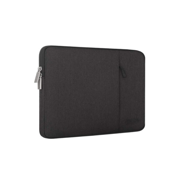 Laptop case with zipper pocket