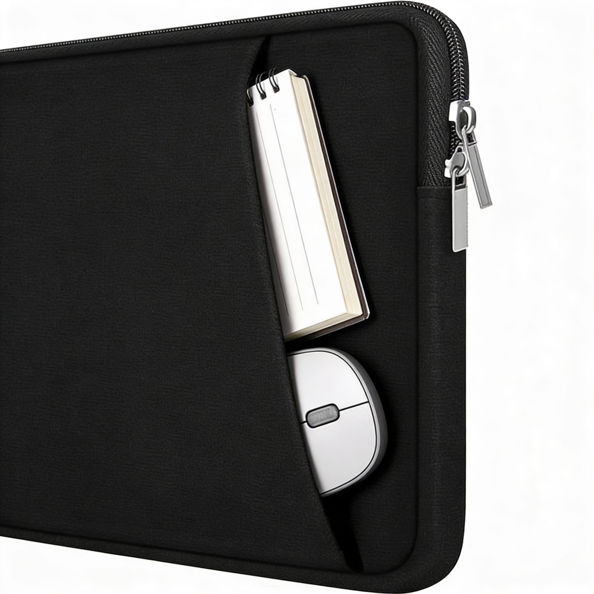 Laptop Sleeve Cover with Outer Pocket - Image 3