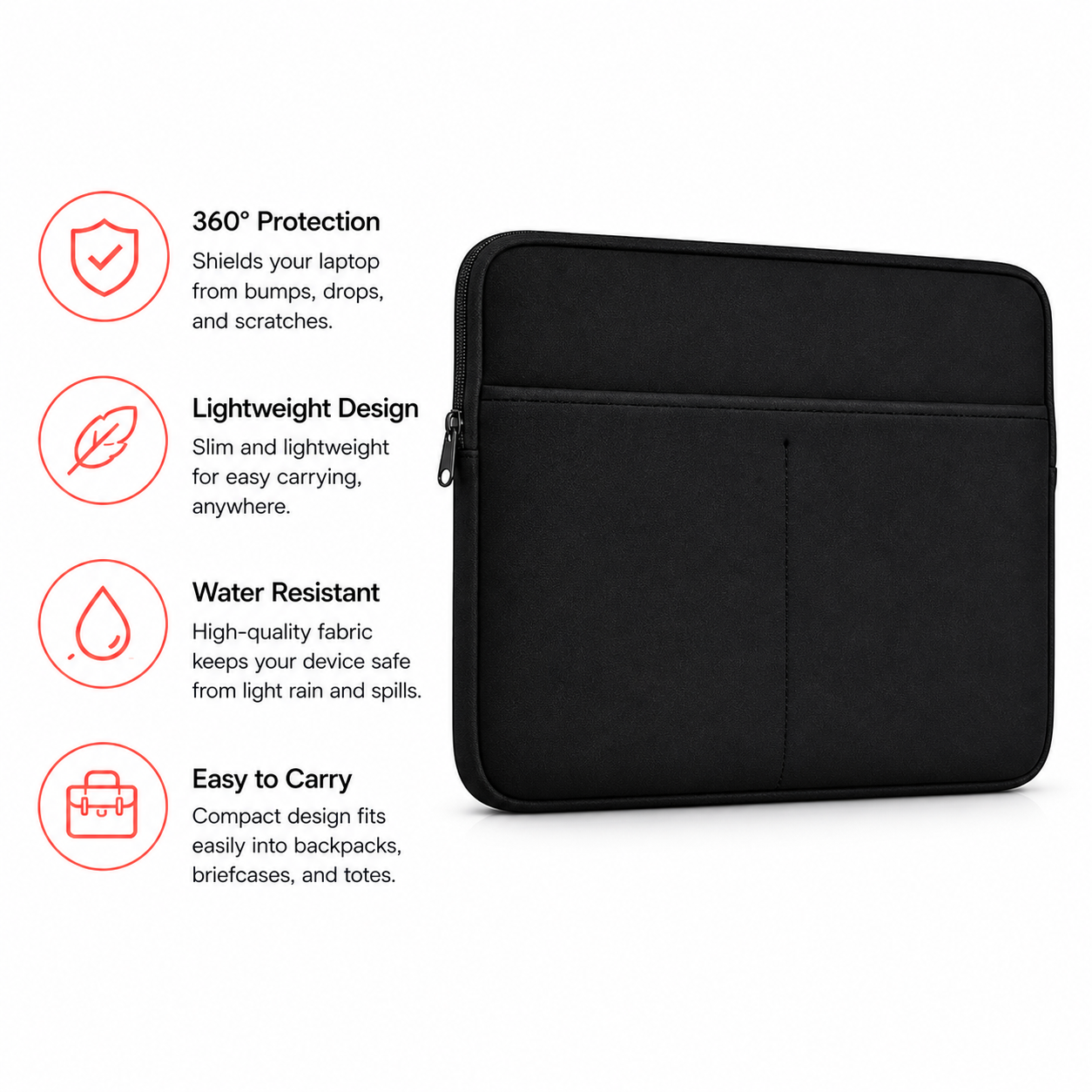 Easy waterproof neoprene laptop case - Image 5