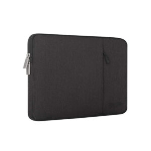 Laptop case with zipper pocket