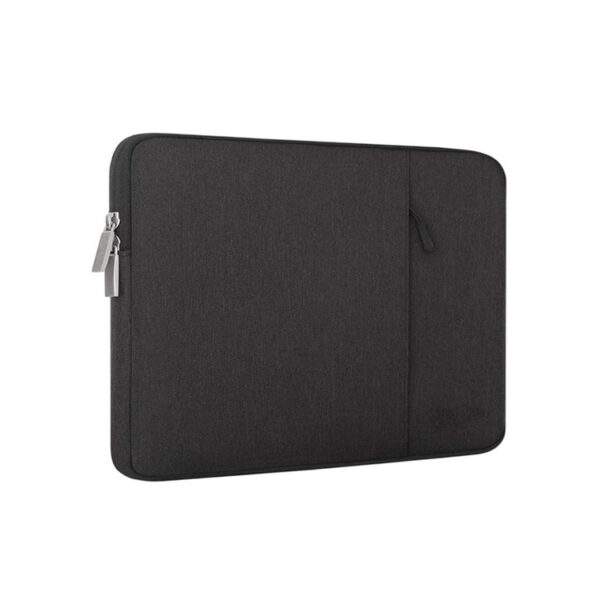 Laptop case with zipper pocket